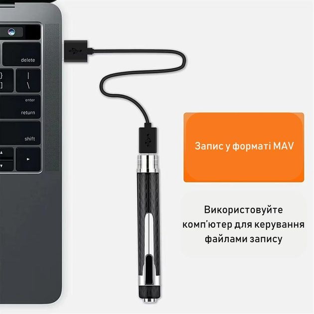 Ручка диктофон 8-128гб Gb ручка прихований диктофон