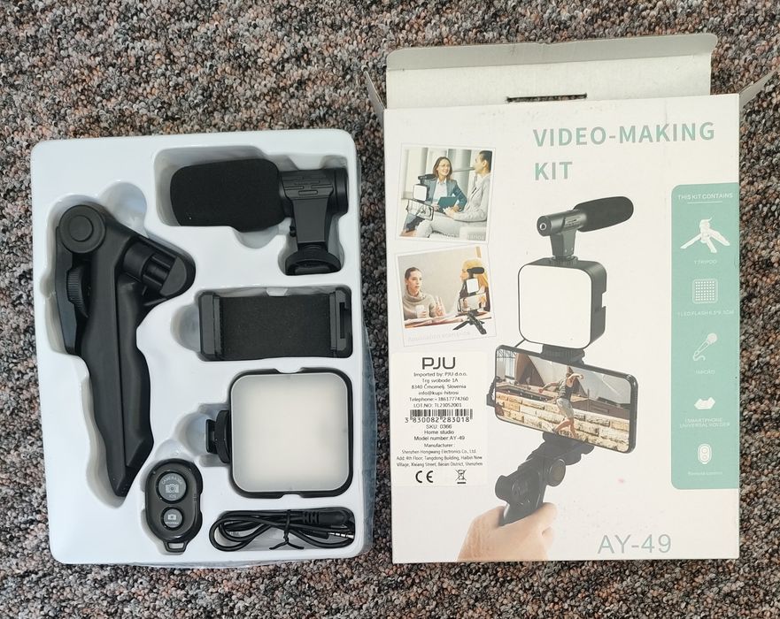 Video making kit AY-49 zestaw do vlogowania