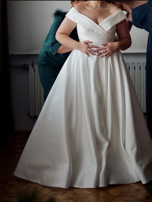 Przepiękna suknia ślubna 2w1