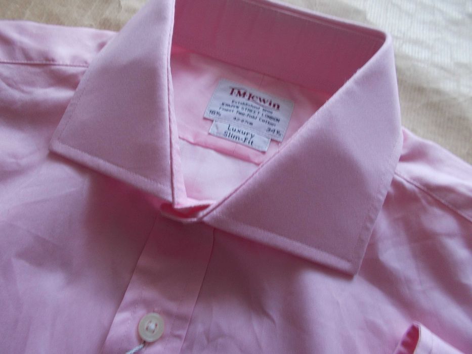 XL T.M.LEWIN Premium 2 Fold Nowa Koszula Męska XL 42,5 UK