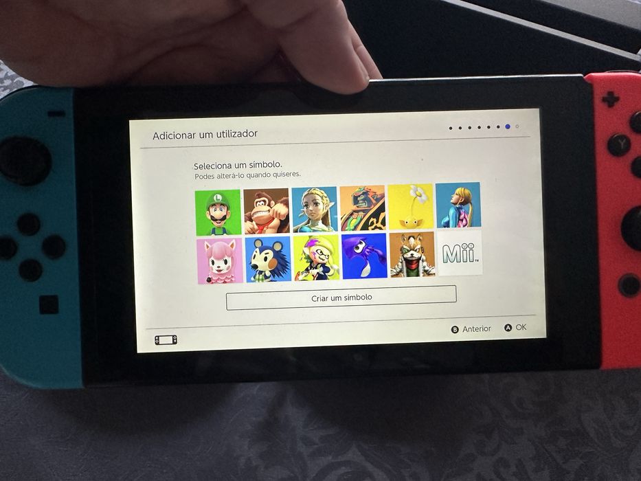 Nintendo switch mais acessorios  possivel troca