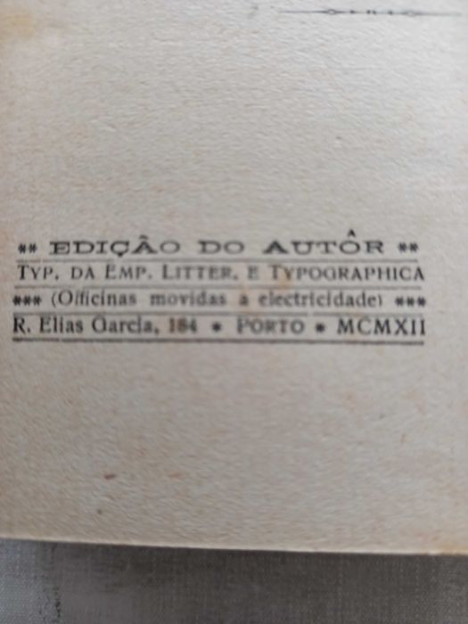 Livro de 1912 Os Cem Dias Funestos ORIGINAL