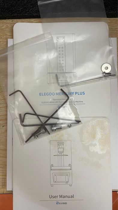 Impressora 3d Elegoo Mars 2pro + Mercury Plus + Mini Air Purifier