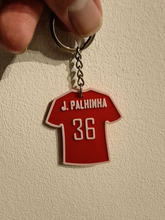 Porta-chaves do Benfica personalizada