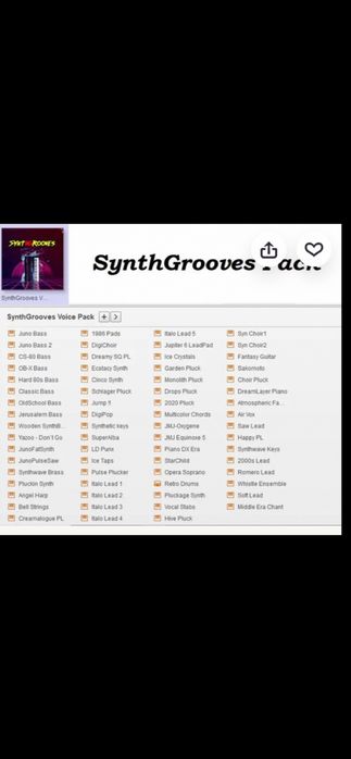 5 Pacotes  de expansão de Timbres - Sons -  de Alta Qualidade para Teclados Arranjadores  Yamaha PSR SX