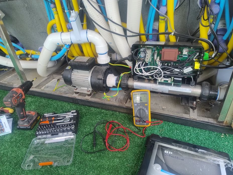 Serwis wanien z hydromasażem