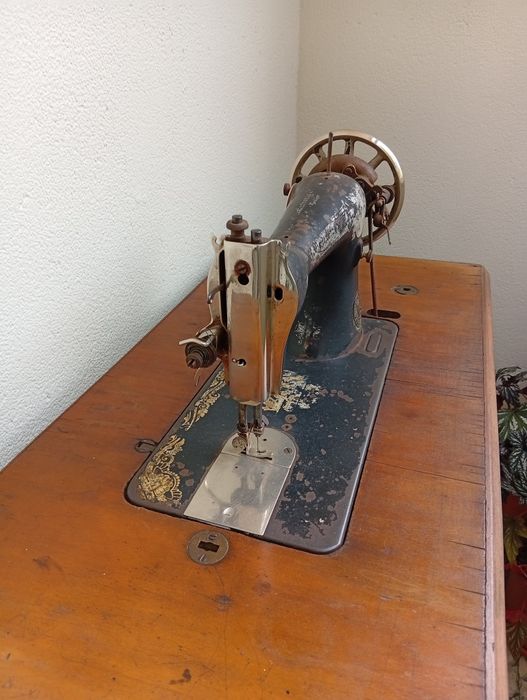 Máquina de costura vintage