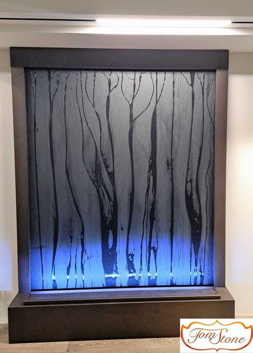 ŚCIANA WODNA. Ściany wodne. Do wewnątrz/zewnątrz. Fontanny ogrodowe.