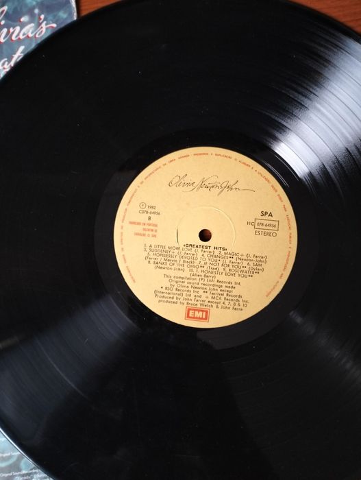Disco de vinil LP Olivia Newton-John