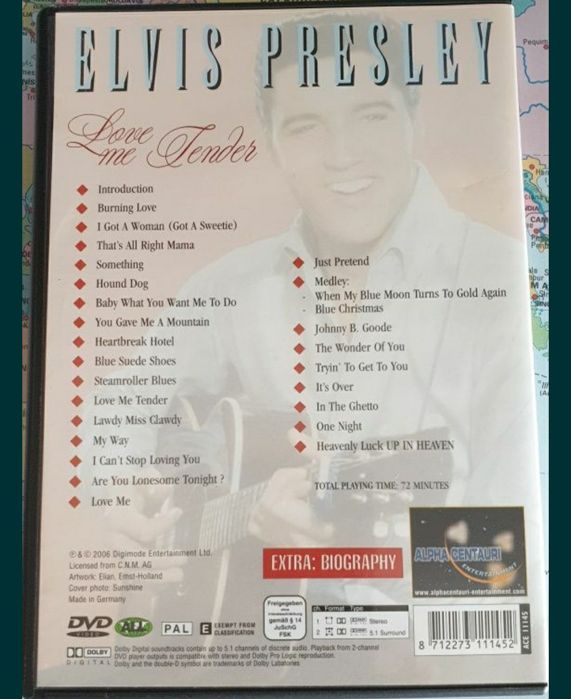 Elvis Presley DVD concertos