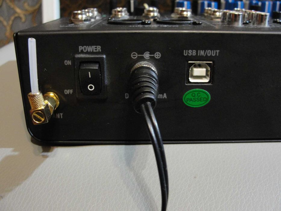 Мікшерський пульт Rocksville 10, блютуз, USB