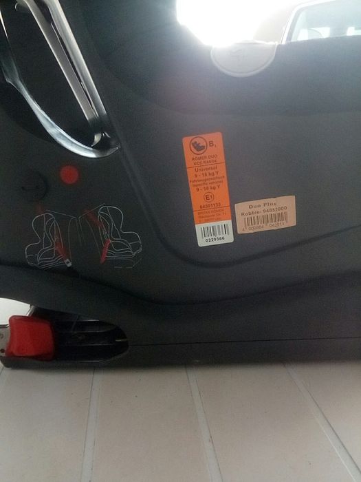 Romer duo plus cadeira bebé auto