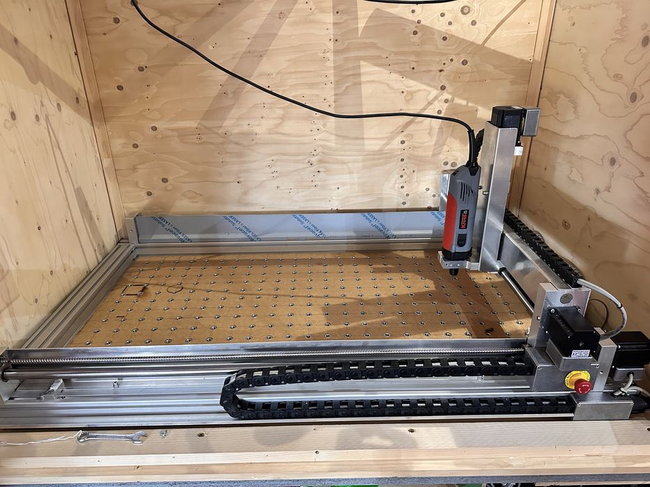 CNC NOVA — Montada e Pronta para Produzir!