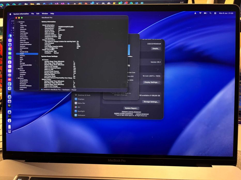MacBook Pro 16” (2019) | Intel Core i7 6-Core | 32GB RAM | 500GB SSD | Inclui Magic Mouse