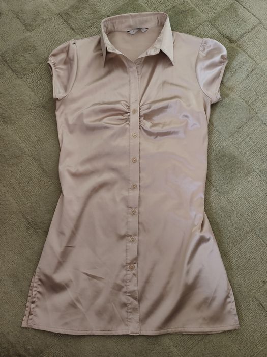Bluzka w kolorze beżu w rozmiarze 8 new look.
