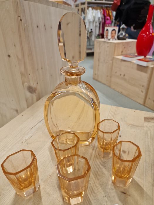 Штоф рюмки  Bohemia