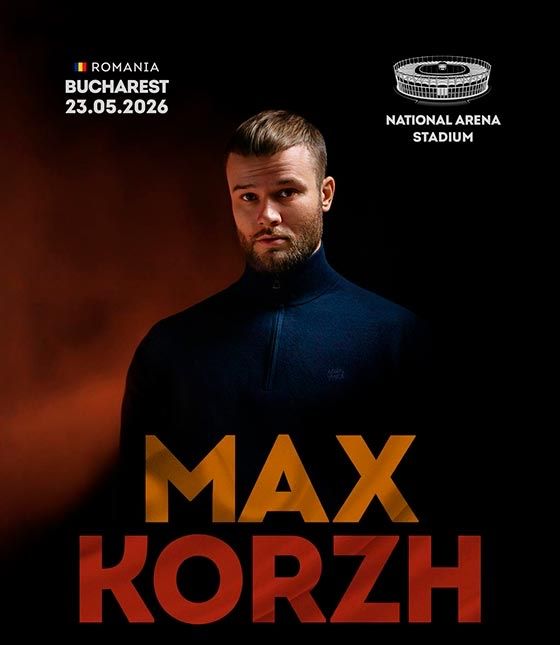3 билета на концерт Макс Корж Бухарест 23.05