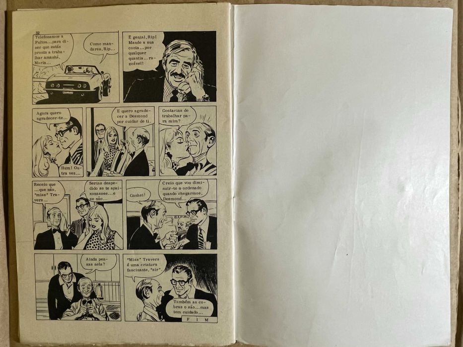 Banda desenhada do tempo das colónias
“Uma aventura em Holywood”