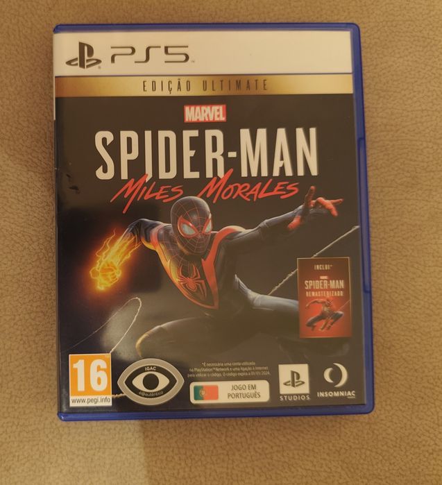 Spider Man Miles Morales PS5- excelente estado