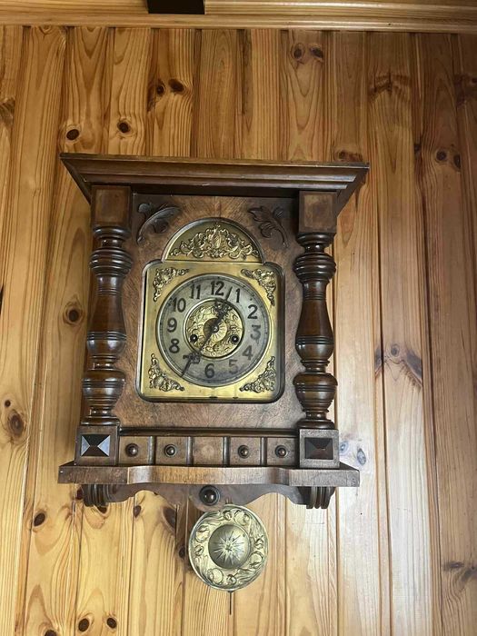 stary zegar Gustav Becker