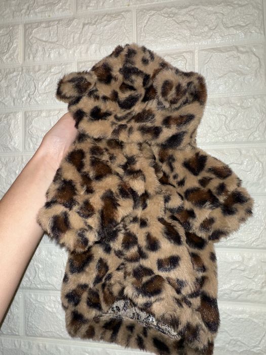 Светр з леопардовим принтом для тварин