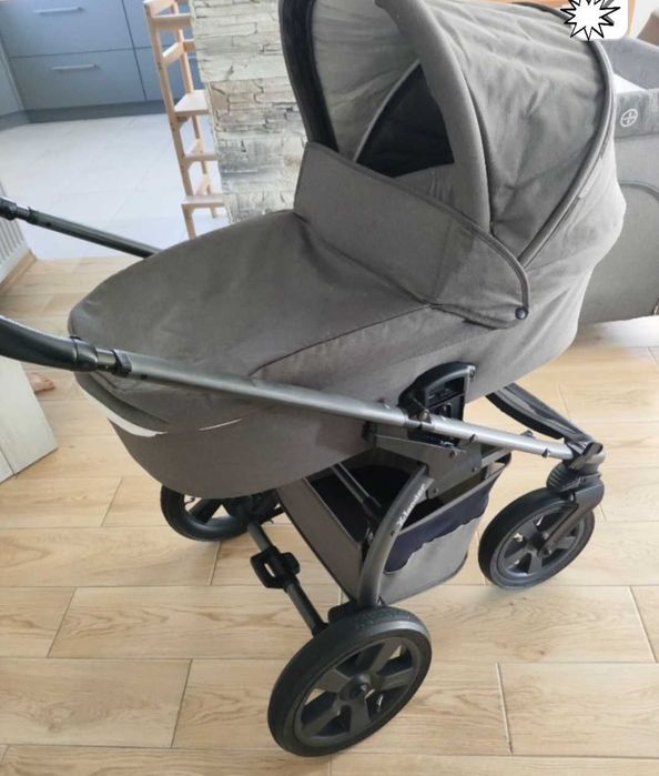 Wózek głęboki spacerowy XLANDER  Pulse  szary.