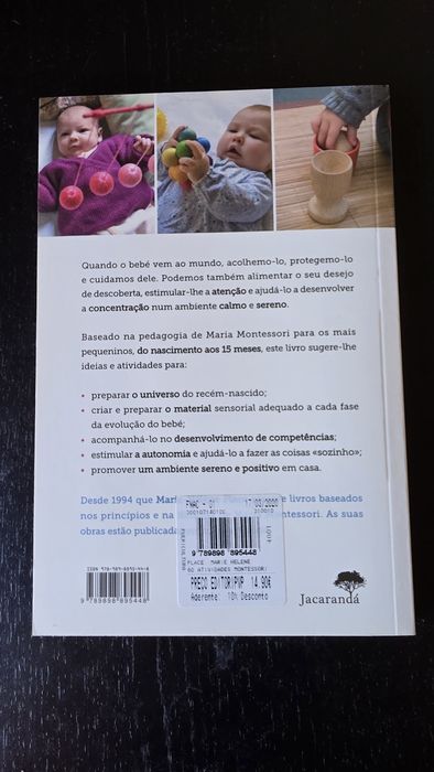 Livro "60 Atividades Montessori para o seu bebé"