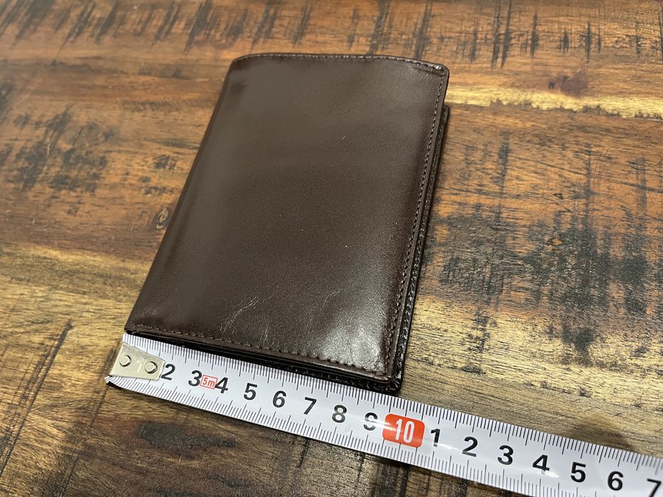 Portfel męski, skórzany, brązowy