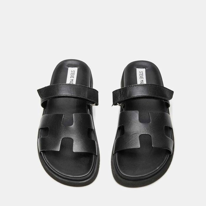 Жіночі шльопки тапки Steve Madden Mayven Black ОРИГІНАЛ