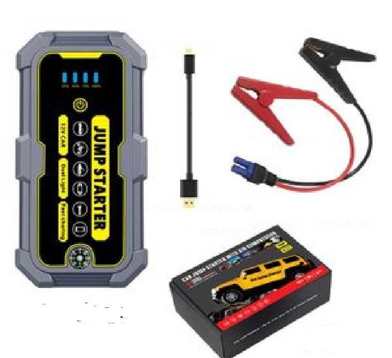 Пускозарядний пристрій Бустер для авто JUMP STARTER A1 1500A, 22200mWh