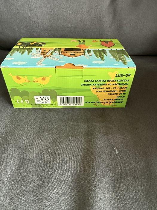 Lampka nocna leniwy kurczak