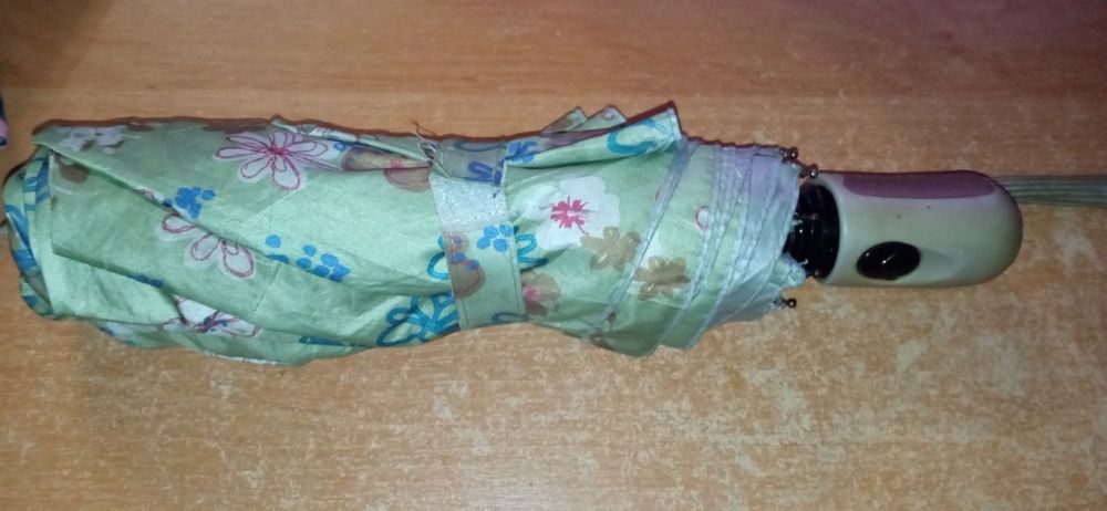 Шикарный зонт-автомат яркие цвета