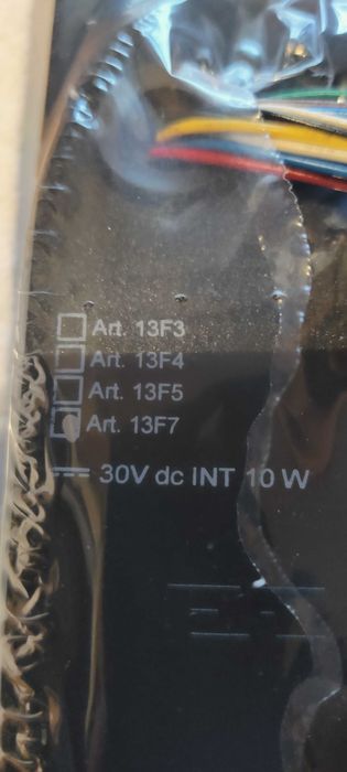 Elvox Art.13F7 porteiro teclado camara coluna novo