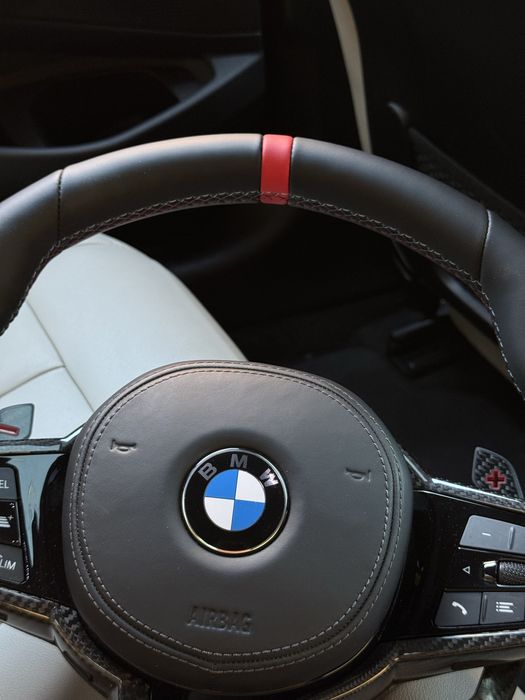 Кермо М БМВ Карбон  Г30 Г20 ГО5 G01 М руль BMW G20 G30 G05 підігрів