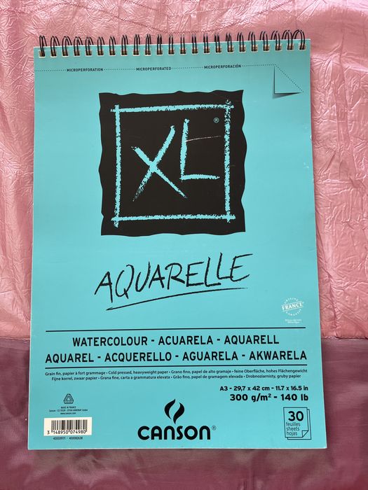 Papel Aquarelle Canson