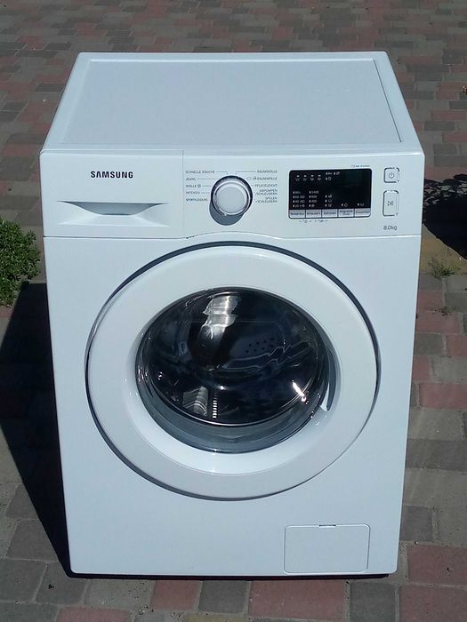 Стиральная машина автомат Samsung WW80J3470KW, на 8 кг., 1400 об/мин