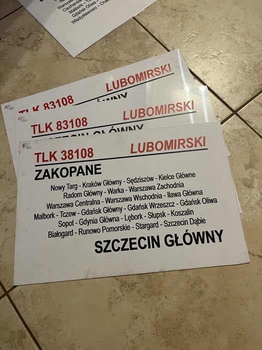 Sprzedam Tablice relacyjne, zaglowki OPIS!