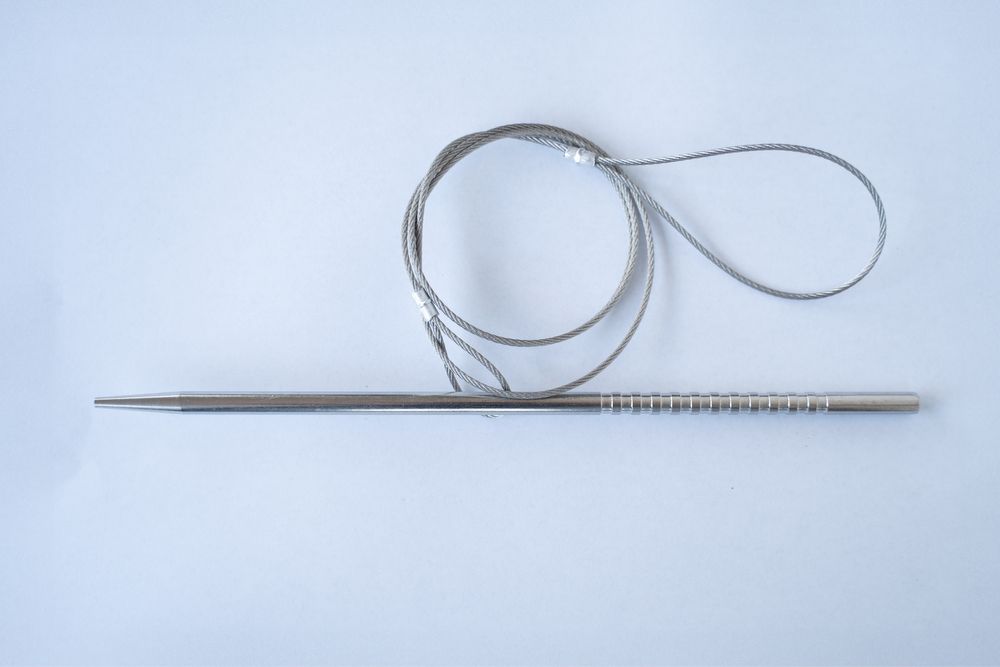 Enfião Pesca Submarina - Porta peixe INOX