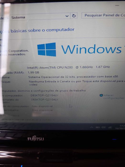 Vendo fujitsu mini M2010