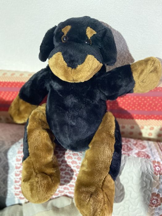 Mini rottweiler peluche 60cm
