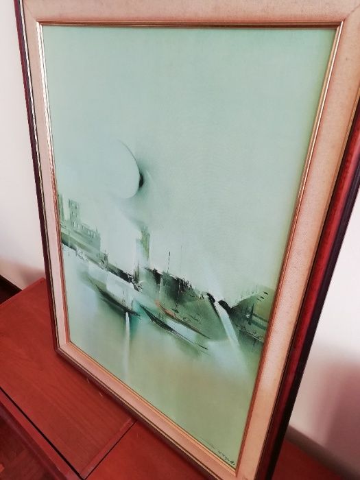 Hand-painted Picture Frame – Like new!*64409362419715125