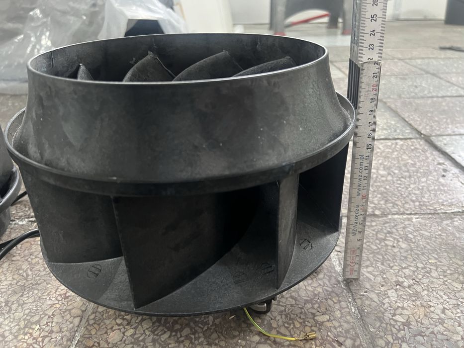 Wentylator promienikowy odsrodkowy 80W