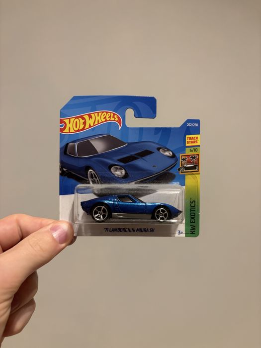 Hot Wheels '71 Lamborghini Miura SV – HW Exotics | Niebieski Metalik