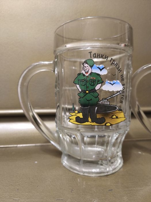 Пивні бокали.Нові.Скло