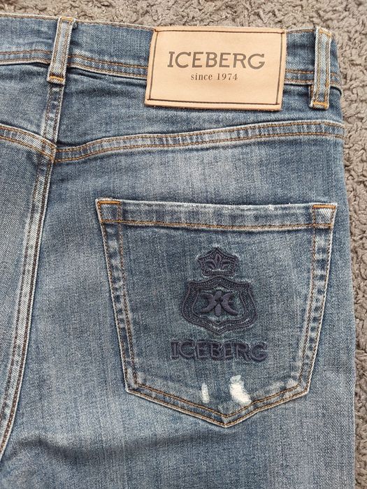Spodnie jeans Iceberg męskie