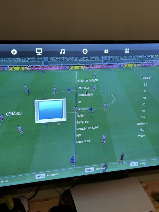 Televisao de 55 polegadas