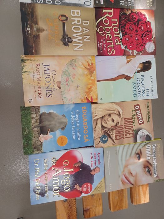 Livros Romance Nicholas Sparks Nora Roberts / Dan Brown / Rani Manicka