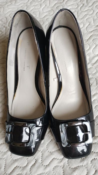 Buty ,czarne lakierowane