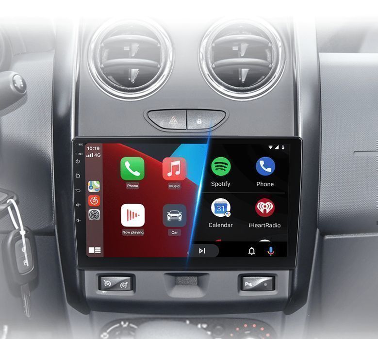 Renault Duster 2015-2020 – Radio Android 15 9" CarPlay Android Auto 2GB/32GB GPS Nawigacja Stacja Multimedialna WiFi Bluetooth PL