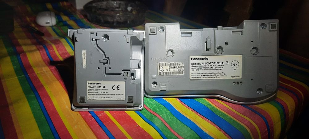 Радіотелефон Panasonic 2шт.станції.(оригінал)